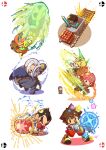  ._. 04sora40 3girls 5boys :> aqua_shirt arms_(game) barefoot black_boots black_hair blonde_hair boots boxing_gloves brown_hair chibi closed_mouth dark-skinned_male dark_skin explosive final_fantasy final_fantasy_vii fire gloves grey_hair hat holding holding_sword holding_weapon keyblade kingdom_hearts long_hair min_min_(arms) minecart minecraft minecraft_sword mishima_kazuya multiple_boys multiple_girls mythra_(xenoblade) open_mouth orange_hat orange_mask pants punching pyra_(xenoblade) red_hair red_pants rex_(xenoblade) sephiroth shirt shoes short_hair simple_background single_wing smile sora_(kingdom_hearts) sparkle spiked_hair star_(symbol) steve_(minecraft) super_smash_bros. sword tekken thick_eyebrows tnt tnt_block_(minecraft) topless_male v-shaped_eyebrows weapon white_background white_gloves white_pants wings xenoblade_chronicles_(series) xenoblade_chronicles_2 yellow_shoes 