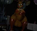  ass breasts chica feversfm five_nights_at_freddy&#039;s fnaf futanari huge_ass huge_breasts huge_penis non-web_source penis toy_chica 