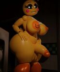  ass breasts chica feversfm five_nights_at_freddy&#039;s fnaf futanari huge_ass huge_breasts huge_penis nipples non-web_source penis toy_chica 