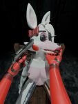2025 3d_(artwork) 5_fingers absurd_res accessory animatronic anthro basement belly blender_(artwork) bow_(feature) bow_ribbon breasts canid canine colored cuff_(restraint) digital_media_(artwork) duo eyes_closed face_grab female finger_to_mouth fingers first_person_view five_nights_at_freddy&#039;s five_nights_at_freddy&#039;s_2 forced fox foxy_(disembowell) foxy_(fnaf) gun gun_to_head hair hair_accessory hair_bow hair_ribbon hand_on_jaw hand_on_muzzle handcuffed handcuffs hi_res humanoid jaw_grab kidnapping lips machine male male/female male_pov mammal mangle_(disembowell) mangle_(fnaf) metal_cuffs mikabb nipples pink_belly pink_breasts pink_nipples portrait ranged_weapon red_hands restraints ribbons robot robot_anthro robot_joints scared scared_face scott_cawthon scottgames shaded slave snout_grab submissive submissive_female threatening threatening_violence threatening_with_weapon weapon white_body white_hair