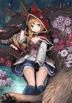  big_bad_wolf cleavage little_red_riding_hood_(character) red_riding_hood ryou_(effort) 