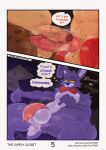 absurd_res animal_genitalia animal_penis anthro anus balls bear belly big_penis bodily_fluids bonnie_(fnaf) bow_tie bow_tie_only brown_body brown_fur canid canine canine_genitalia canine_penis comic container dialogue duo english_text female five_nights_at_freddy&#039;s flaccid foreskin fox foxy_(fnaf) freddy_(fnaf) frottage fur genitals hi_res humanoid_genitalia humanoid_penis knot lagomorph leporid male male/male mammal mostly_nude nick7005 nude_male penile penis pizza_box purple_body purple_fur rabbit reclining red_body red_fur scottgames sex slightly_chubby slightly_chubby_female slightly_chubby_male sweat text yellow_eyes