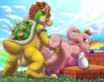 2025 4_fingers alternate_species anthro anthro_on_anthro anthro_penetrated anthro_penetrating anthro_penetrating_anthro anus areola balls big_breasts blue_eyes blue_sky blush bodily_fluids bowser bracelet braces breasts brick claws clitoris clothed clothed/nude clothed_anthro clothed_female clothed_sex clothing cloud collar crown day detailed_background digital_media_(artwork) dipstick_tail dress duo ear_piercing ear_ring elephant elephant_peach elephantid erection exposed_breasts eyelashes female female_penetrated finger_claws fingers from_front_position fur furrification gem genital_fluids genitals gloves grass green_body green_scales green_shell hair hand_on_breast handwear headgear horn interspecies jewelry kitsune_youkai koopa looking_pleasured lying male male/female male_penetrating male_penetrating_female mammal mario_bros markings multicolored_body multicolored_scales multicolored_tail nintendo nipples non-mammal_balls nude nude_anthro nude_male on_back open_mouth outside outside_sex penetration penile penile_penetration penile_spines penis penis_in_pussy piercing pink_areola pink_body pink_breasts pink_clitoris pink_clothing pink_dress pink_ears pink_fur pink_nipples pink_pussy pink_tail plant platform_sex princess_peach proboscidean pussy pussy_juice_on_penis pussy_juice_on_pussy red_eyes red_hair red_penis red_tongue reptile ring_piercing scales scalie sex sharp_teeth shell sky small_tail snout spiked_bracelet spiked_collar spiked_shell spikes spikes_(anatomy) spread_legs spreading standing standing_sex table_lotus_position tail tail_markings tan_balls tan_body tan_scales teeth toe_claws tongue tongue_out turtle two_tone_tail vaginal vaginal_fluids vaginal_penetration white_clothing white_gloves white_handwear yellow_body yellow_fur yellow_inner_ear yellow_scales yellow_tail_tip