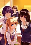  hyoudou_michiru kasumigaoka_utaha katou_megumi mizuki_ame pantyhose saenai_heroine_no_sodatekata sawamura_spencer_eriri seifuku 