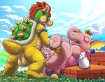 2025 4_fingers alternate_species anthro anthro_on_anthro anthro_penetrated anthro_penetrating anthro_penetrating_anthro anus areola balls big_breasts blue_eyes blue_sky blush bodily_fluids bowser bracelet braces breasts brick claws clitoris clothed clothed/nude clothed_anthro clothed_female clothed_sex clothing cloud collar crown cum cum_in_pussy cum_inside day detailed_background digital_media_(artwork) dipstick_tail dress duo ear_piercing ear_ring elephant elephant_peach elephantid erection exposed_breasts eyelashes eyes_closed female female_penetrated finger_claws fingers from_front_position fur furrification gem genital_fluids genitals gloves grass green_body green_scales green_shell hair hand_on_breast handwear headgear hi_res horn interspecies jewelry kitsune_youkai koopa looking_pleasured lying male male/female male_penetrating male_penetrating_female mammal mario_bros markings multicolored_body multicolored_scales multicolored_tail nintendo nipples non-mammal_balls nude nude_anthro nude_male on_back open_mouth outside outside_sex penetration penile penile_penetration penile_spines penis penis_in_pussy piercing pink_areola pink_body pink_breasts pink_clitoris pink_clothing pink_dress pink_ears pink_fur pink_nipples pink_pussy pink_tail plant platform_sex princess_peach proboscidean pussy pussy_juice_on_penis pussy_juice_on_pussy red_eyes red_hair red_penis red_tongue reptile ring_piercing scales scalie sex sharp_teeth shell sky small_tail snout spiked_bracelet spiked_collar spiked_shell spikes spikes_(anatomy) spread_legs spreading standing standing_sex super_mario_bros_wonder table_lotus_position tail tail_markings tan_balls tan_body tan_scales teeth toe_claws tongue tongue_out turtle two_tone_tail vaginal vaginal_fluids vaginal_penetration white_clothing white_gloves white_handwear yellow_body yellow_fur yellow_inner_ear yellow_scales yellow_tail_tip