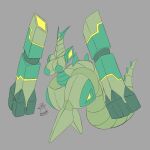 anthro big_breasts breasts celesteela colored curvy_figure featureless_breasts female generation_7_pokemon green_body hi_res hybrid kiji_(zakuinatophat) ninja_(sonic_frontiers) nintendo pokemon pokemon_(species) reptilian_tail robot_anthro sega solo sonic_frontiers sonic_the_hedgehog_(series) spiked_tail spikes spikes_(anatomy) tail ultra_beast voluptuous wide_hips zakuinatophat
