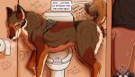 7:4 accidental_bestiality animal_genitalia animal_pussy balls bathroom bestiality biped canid canine canine_genitalia canine_pussy canis coyote dialogue duo english_text erection female female_penetrated feral feral_penetrated fur genitals glory_hole human human_on_feral human_penetrating human_penetrating_female human_penetrating_feral humanoid_genitalia humanoid_penis interspecies kirby kirby_(series) male male/female male_on_feral male_penetrating male_penetrating_female male_penetrating_feral mammal nintendo parooty penetration penile penile_penetration penis penis_in_pussy public_restroom pussy quadruped restroom_stall sex speech_bubble tail text toilet toilet_paper tongue tongue_out vaginal vaginal_penetration yops_(psychedelicyops)