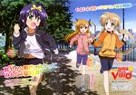  bike_shorts corona_timir heterochromia mahou_shoujo_lyrical_nanoha mahou_shoujo_lyrical_nanoha_vivid rio_wezley vivio yamaguchi_satoshi 