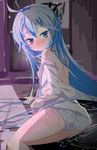  ass breasts cream denpa_onna_to_seishun_otoko nipples no_bra open_shirt pantsu touwa_erio tsubaki_(tsubakiyasan) 