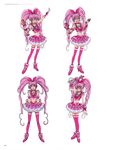  heels houjou_hibiki pretty_cure suite_pretty_cure takahashi_akira thighhighs weapon 