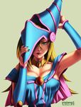  cleavage dark_magician_girl tagme yi_qiang yugioh 