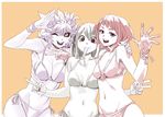  archvermin ashido_mina asui_tsuyu bikini boku_no_hero_academia cleavage ochako_uraraka swimsuits 