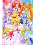  aida_mana dokidoki!_precure dress hishikawa_rikka kenzaki_makoto madoka_aguri pretty_cure takahashi_akira yotsuba_alice 