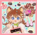  animal highres holding legs non-web_source one squirrel tail twin 