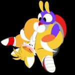 ambiguous_gender animated anthro aroused arthropod badnik ball_grab ball_lick balls big_balls big_butt blush bouncing bouncing_balls butt canid canine claws clothing dominant dominant_feral duo embarrassed erection eyes_closed fangs feral footwear footwear_only forced forced_oral forced_spreading fox genitals heart_eyes heart_pupils heart_symbol insect legs_above_head legs_on_shoulders licking looking_at_another looking_at_balls looking_at_genitalia looking_pleasured low_res machine male male/ambiguous mammal masturbation miles_prower mostly_nude nude nude_male open_mouth oral oral_masturbation penis penis_tip project_x_love_potion_disaster questionable_consent reverse_forced_oral robot sega sex shoes shoes_only sonic_the_hedgehog_(series) spread_legs spreading submissive submissive_anthro submissive_male sundaebunnyx teeth thick_thighs thumbnail tongue white_balls white_penis wide_hips