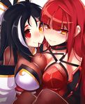  ara_haan cleavage elesis elsword heterochromia symmetrical_docking tagme 