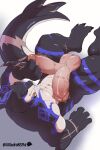 2_penises 3_toes abs anthro balls claws diphallism feet fish genitals glans hi_res humanoid_genitalia humanoid_penis littledradesu male marine multi_genitalia multi_penis muscular muscular_anthro muscular_male nipples pecs penis shark simple_background solo tail toes white_background xxl_woofia