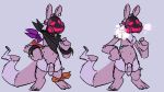 16:9 3_fingers 3_toes animate_inanimate balls bandanna_scarf black_collar chain collar cuff_(restraint) ear_piercing ear_ring feet fingers flaccid gas_mask genitals glowing glowing_eyes glowing_mask handkerchief hi_res hypnosnack kerchief living_plushie long_tail mask mastectomy_scar neckerchief neckwear patchwork penis piercing pimp_(hypnosnack) plushie restraints ring_piercing ripped_seam scar scarf stitch_(sewing) stuffing tail toes toothy_grin widescreen wrist_cuffs