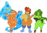 anthro areola big_breasts big_butt boots breasts butt chaos_(sonic) chipmunk clothed clothing echidna female footwear ground_squirrel group hi_res huge_breasts huge_butt mammal monotreme nattonsfw rodent sally_acorn sciurid sega shoes skimpy sonic_adventure sonic_the_hedgehog_(series) the_deadly_six thick_thighs tikal_the_echidna wide_hips zeena zeti
