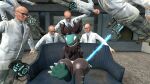  16:9 3d_(artwork) anonymous_artist anthro beam claws digital_media_(artwork) feet furniture garry&#039;s_mod group hi_res human isaac_kleiner kino_(kinodertoaster) machine male mammal meme on_sofa phallic physgun piper_perri_surrounded protogen sitting sitting_on_sofa sofa toe_claws widescreen 