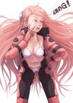  aida_reihanton bikini bodysuit cleavage gundam gundam_reconguista_in_g minus_ion open_shirt swimsuits 