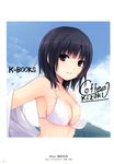  aoyama_sumika autographed bikini bikini_top cleavage coffee-kizoku k-books swimsuits 