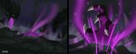 2024 4_fingers absurd_res activision claws comic digital_media_(artwork) dragon feral fingers glowing hi_res horn male malefor multi_horn mythological_creature mythological_scalie mythology rise scalie signature solo spyro_the_dragon structure vomiting zilonking