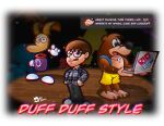 2023 3d_(artwork) absurd_res ambiguous_gender anthro artist_logo backpack banjo-kazooie banjo_(banjo-kazooie) barefoot bear biped blue_backpack blue_eyes bottomwear brown_bear brown_hair cigar cigar_in_mouth clothed clothed_human clothing container countershade_torso countershading dialogue digital_drawing_(artwork) digital_media_(artwork) domino&#039;s_pizza duffinimo english_description english_text feet floor food footwear full-length_portrait glitch_effect gloves grey_bottomwear grey_clothing grey_pants group hair hand_on_hip handwear hi_res hoodie human humanoid light_body light_skin logo looking_at_food looking_at_object looking_at_viewer male_(lore) mammal object_in_mouth open_mouth pants pattern_clothing pattern_shirt pattern_topwear pizza pizza_box plaid plaid_clothing plaid_shirt plaid_topwear portrait profanity purple_clothing purple_hoodie purple_topwear rareware rayman rayman_(series) raypeople_(rayman) shirt shoes shorts standing t-pose text thepainthuffer topless topless_anthro topwear trio ubisoft ursine white_clothing white_footwear white_gloves white_handwear white_shoes wood wood_floor yellow_body yellow_bottomwear yellow_clothing yellow_shorts