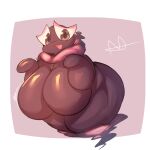 1:1 big_breasts black_eyes breasts female floating gastly generation_1_pokemon ghosr ghost hi_res huge_breasts lightmizano looking_at_viewer nintendo open_mouth overweight pokemon pokemon_(species) purple_body shy simple_background smile solo spirit tail