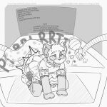 1:1 2024 absurd_res ageplay anthro big_diaper blush blush_lines bodily_fluids bondage_gear bondage_gloves booties butt butt_grab clothed clothing diaper dress drooling english_text error_message excessive_feces feces felid femboy feminization front_view fur grope groping_diaper groping_from_behind hand_on_butt handwear head_tuft heart_eyes heart_symbol hi_res huge_diaper hyper hyper_feces hyper_soiling hypnosis inner_ear_fluff jordan_(chronokitten) kneeling lock_symbol ludis-luteo machine male mammal markings mind_control monochrome pantherine playpen pooping rattle robotic_arm roleplay saliva signature simple_background snow_leopard soiled_diaper soiling soiling_diaper solo spiral spots spotted_body spotted_fur tail tail_motion tailwag teeth text tuft twitter_handle unclean_diaper url used_diaper wearing_diaper