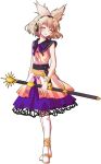  1girl belt black_belt blonde_hair blush closed_eyes collarbone collared_dress commentary_request crying dairi dress earmuffs frilled_dress frills full_body gradient_clothes gradient_dress large_variant_set medium_hair multicolored_dress parted_lips pointy_hair sandals sleeveless sleeveless_dress solo tachi-e tears touhou toyosatomimi_no_miko transparent_background variant_set yellow_sandals 