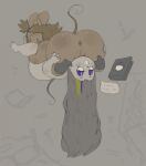 69_position abby_(zinnthos) alternative_fashion animate_inanimate anthro anus blush blush_lines brown_body brown_hair butt clothing digit_ring duo eyewear feet female female/female footwear genitals glasses goth grey_hair hair hi_res jewelry levitation living_book long_hair makeup mammal mouse murid murine nerd nude oral ponytail ring rodent sex slightly_chubby slightly_chubby_anthro slightly_chubby_female socks spread_butt spreading toe_ring toes violet_(zinnthos) vulva white_body zinnthos