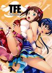  amami_haruka ass garter heels kisaragi_chihaya tanaka_shoutarou the_idolm@ster 