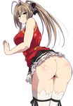  amagi_brilliant_park ass nopan sento_isuzu tagme thighhighs 