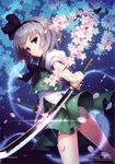  an2a bloomers konpaku_youmu sword touhou wind_mail 