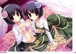  bra cabbit cleavage dress midori_no_umi open_shirt pantsu rikuno sorane yukie 