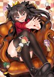  cameltoe ch@r chibi fate/stay_night pantsu thighhighs toosaka_rin 