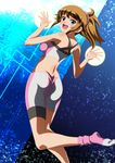  ass bike_shorts gundam gundam_build_fighters hoshino_fumina ka2 