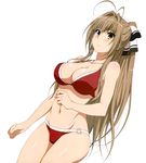  amagi_brilliant_park bikini cleavage sento_isuzu swimsuits 