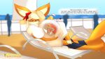 anthro arc_vap arcanine backis breasts chair cruise_ship duo eeveelution female furniture generation_1_pokemon hi_res internal lounge_chair lying merchant_ship nintendo on_back passenger_ship pokemon pokemon_(species) pregnant pregnant_female ship umbilical_cord unbirthing uterus vaginal vaporeon vehicle vextrix vore watercraft