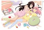  akemi_homura kaname_madoka mahou_shoujo_madoka_magica sumimoto_etsuko thighhighs 