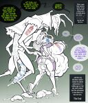 2025 4_arms accessory ambiguous_feral ambiguous_gender antennae_(anatomy) anthro areola arm_tattoo arthropod belly big_belly big_breasts big_butt biped birth blue_lips blue_lipstick boots bottomless bottomless_anthro bottomless_male breast_tattoo breasts breeding_slave butt clothed clothing color_coded_text compound_eyes dialogue dreadlocks duo_focus ear_piercing ear_ring exoskeleton eyebrows eyeshadow female feral footwear green_text grey_text group grub_(insect) hair hair_accessory hair_tie hand_holding hi_res high_heeled_boots high_heels hoop_ear_ring huge_belly huge_breasts human human_on_anthro insect insectophilia interspecies larva legwear lips lipstick long_hair looking_up makeup male male/female mammal mandibles multi_arm multi_limb narration nipple_fetish nipple_pinch nipple_play nipples open_clothing open_topwear open_vest panties piercing pinch pregnant pregnant_female pregnant_human profanity purple_clothing purple_eyeshadow purple_tattoo purple_text red_tattoo restricted_palette ring_piercing shirtless shirtless_anthro shirtless_male shoes skimpy slave sparrow_(artist) speech_bubble stuttering talking_to_another talking_to_partner tattoo text thick_lips thigh_boots thigh_highs topwear topwear_only underwear vest vest_only walking white_text