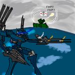  armored_core armored_core:_for_answer arms_forts energy_gun firing from_software gigabase gun laser_rifle lowres mecha otsdarva rifle shooting stasis weapon 