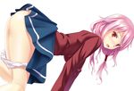  ass guilty_crown murasaki_shitsu panty_pull seifuku yuzuriha_inori 