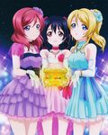  ayase_eli dress love_live! murota_yuuhei nishikino_maki yazawa_nico 