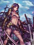  bikini_armor edenfox sengoku_taisen sword tagme 