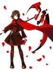  dress ruby_rose rwby ryo_neko weapon 