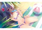  anapom bikini cream kitazono_saya shukufuku_no_kane_no_oto_wa_sakura-iro_no_kaze_to_tomo_ni swimsuits 