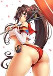  ass erect_nipples kantai_collection onow pantsu see_through underboob yamato_(kancolle) 