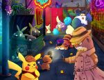  :< arm_behind_back arrow_(symbol) artist_name blue_hat brick_wall brown_coat brown_hat building camera camera_flash chalk_outline claws clipboard closed_eyes closed_mouth clothed_pokemon coat commentary crabrawler crime_scene detective detective_pikachu_(character) detective_pikachu_(series) ditto dumpster english_commentary evidence_markers graffiti gumshoos hat hat_ornament heart holding holding_camera holding_clipboard holding_pencil honchkrow mimikyu neon_sign open_door open_mouth patrat pencil pikachu pokemon pokemon_(creature) pokemon_focus police_badge police_hat rainbow rattata red_eyes red_scarf scarf sharp_teeth signature smelling squirtle star_(symbol) star_hat_ornament taking_picture teeth thecalendork toothpick transformed_ditto trash_back trench_coat trubbish upper_teeth_only watermark 